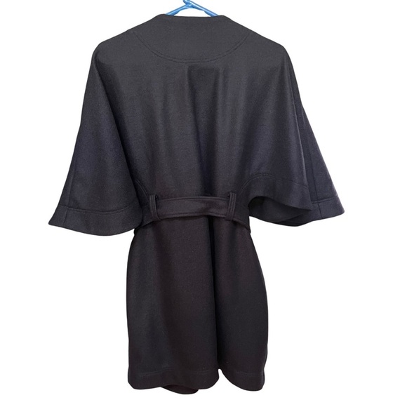 Women's Rodebjer Pinto Navy Blue Jacket Poncho – Size M/L, Elegant & Minimalist - Picture 2 of 11